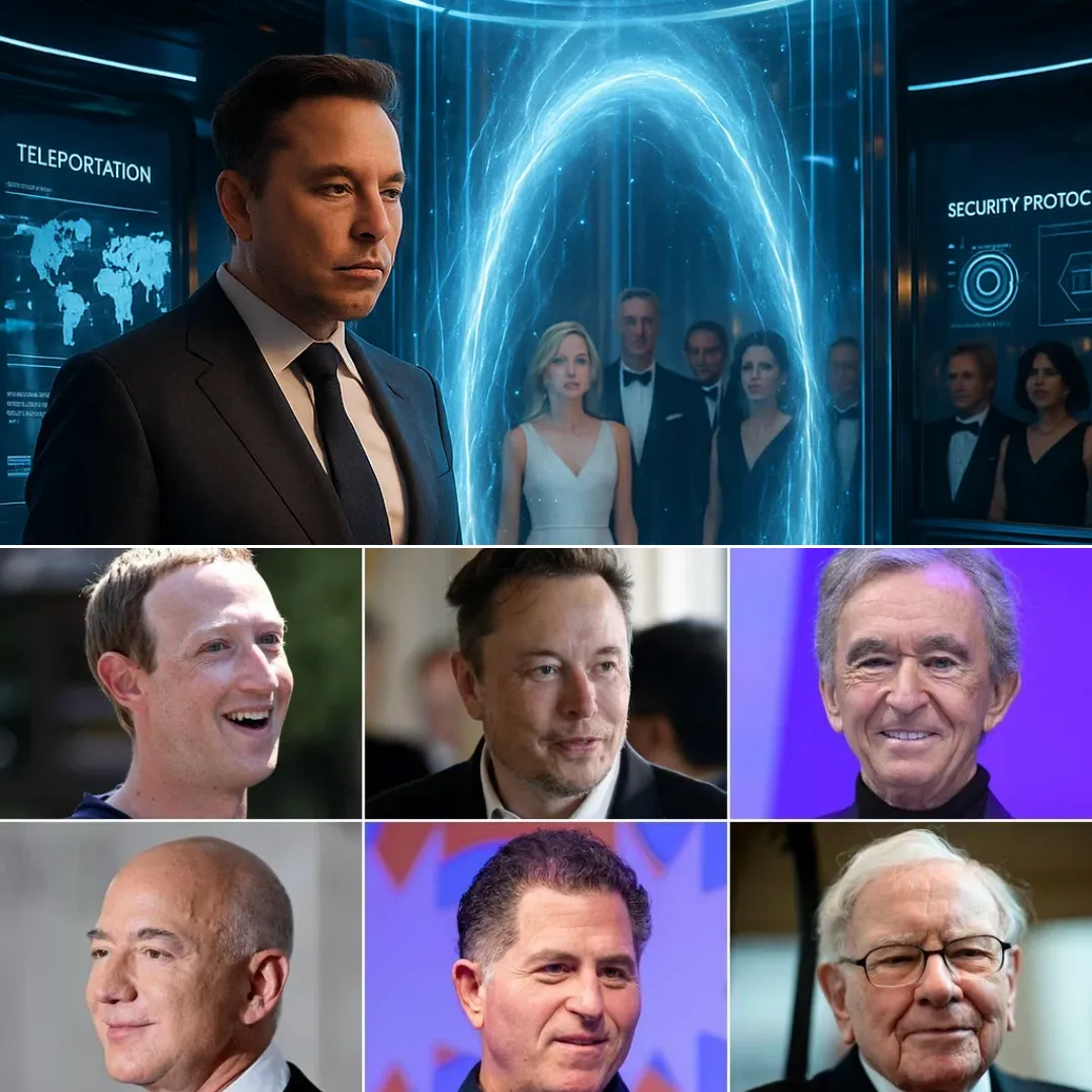 Musk Develops Teleportation Technology Exclusively for Billionaires and the Elite