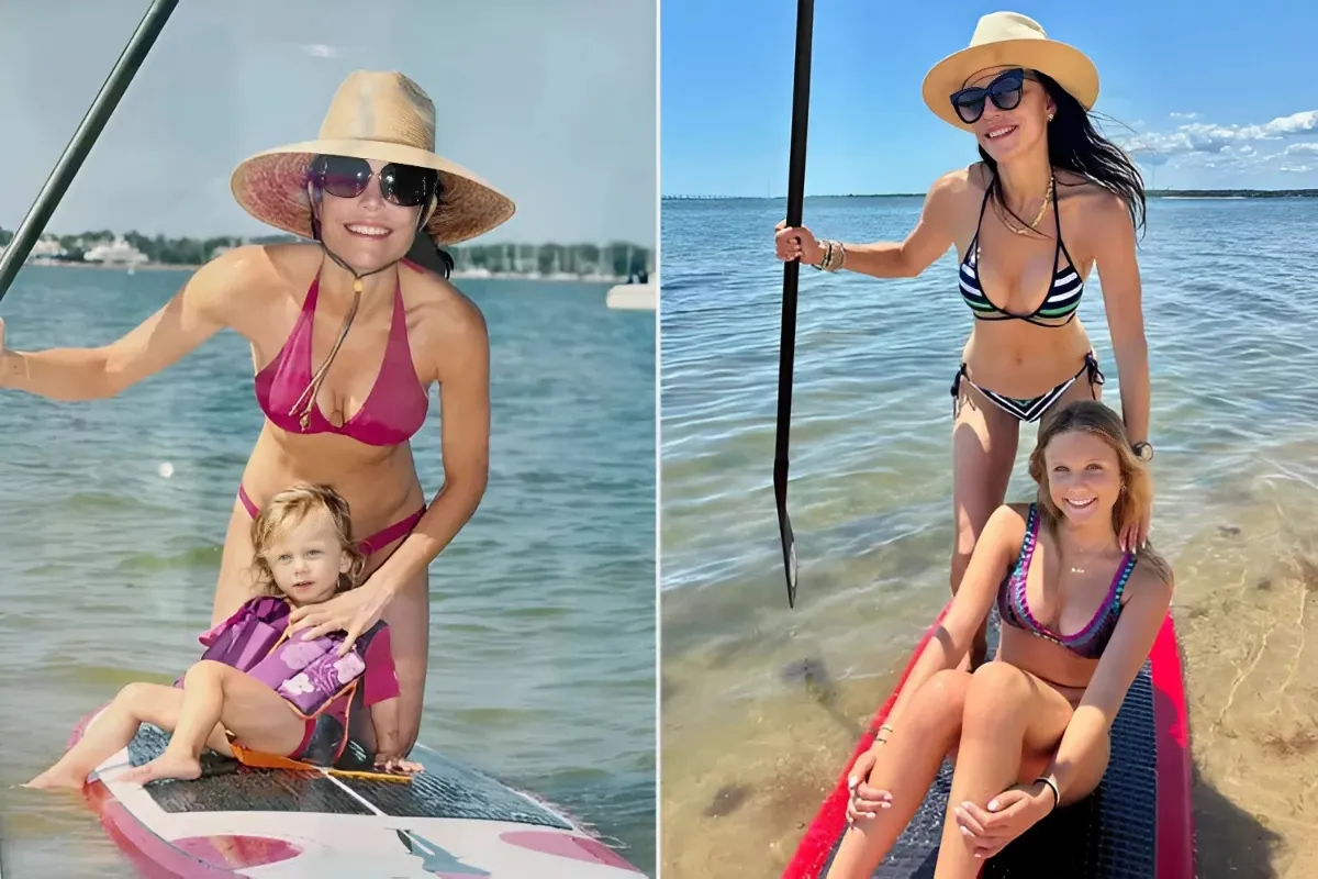 Bethenny Frankel Recreates Paddleboard Photo with Daughter Bryn as She Embraces Bikini Season-quang