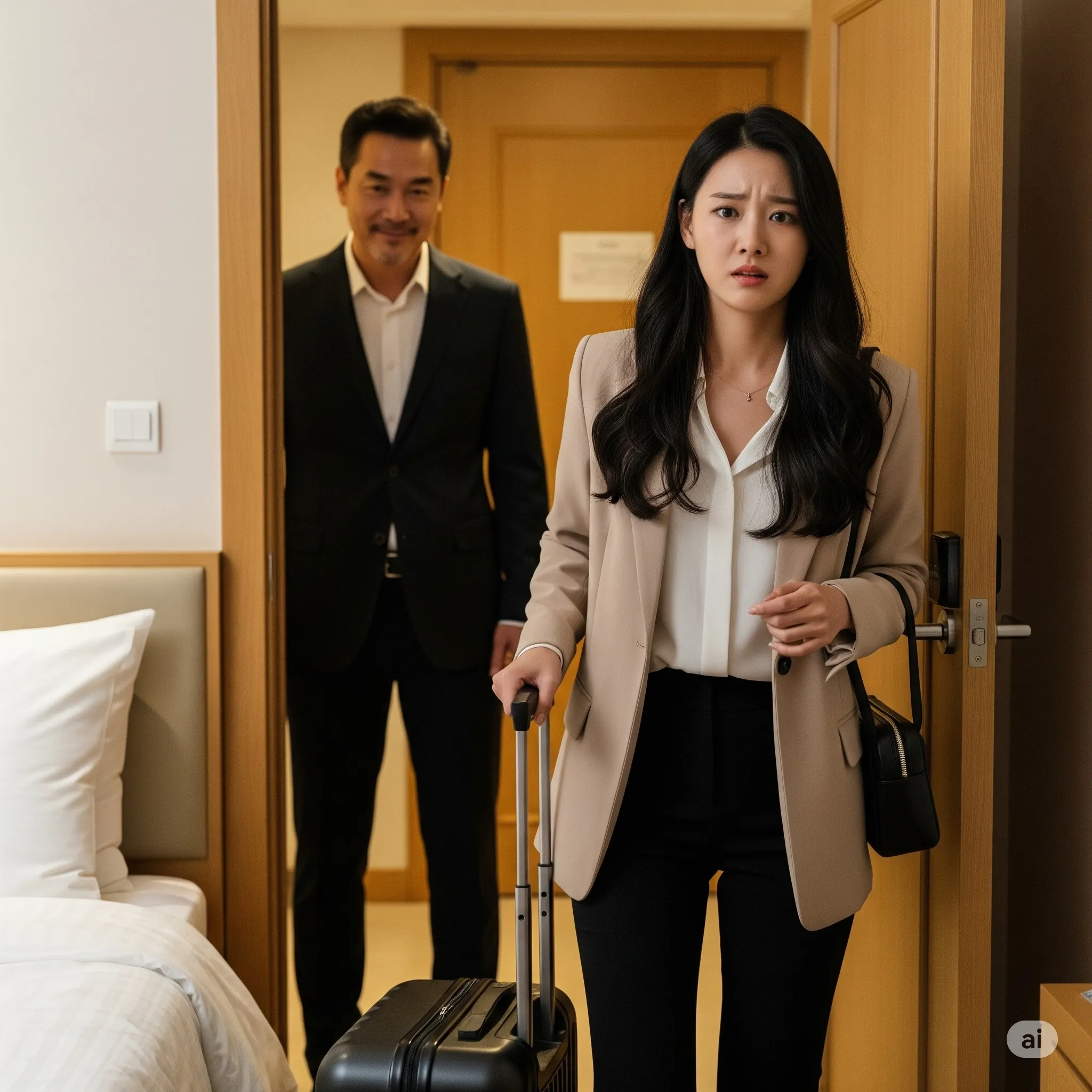 Vừa ra trường đã được đi công tác với sếp, cô gái không ngờ ngay đêm đầu tiên đã phải trải qua một việc kinhhoang Vừa ra trường đã được đi công tác với sếp, cô gái không ngờ ngay đêm đầu tiên đã phải trải qua một việc kinhhoang