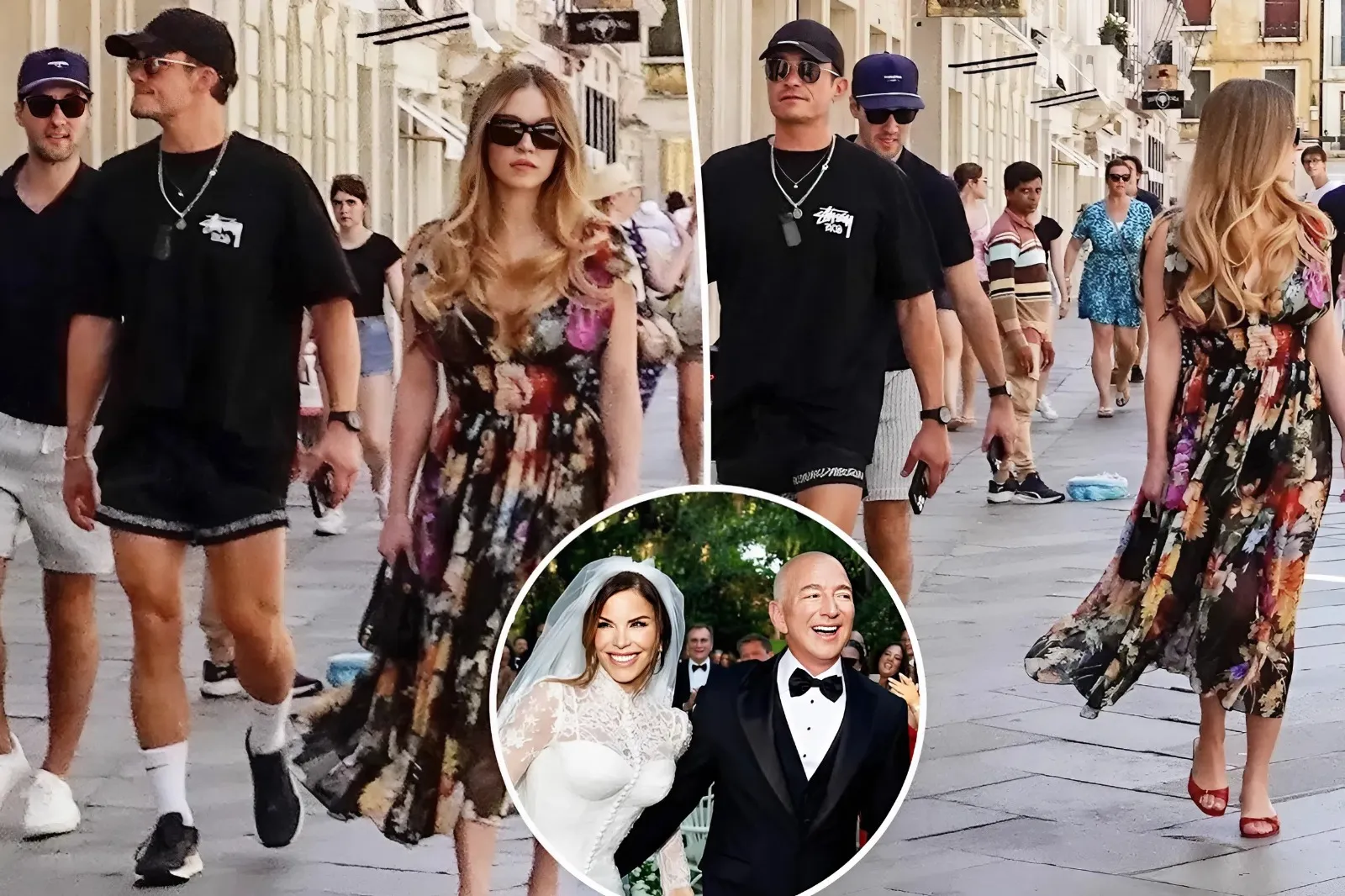 Orlando Bloom and Sydney Sweeney spotted strolling through Venice together after Jeff Bezos, Lauren Sánchez’s wedding