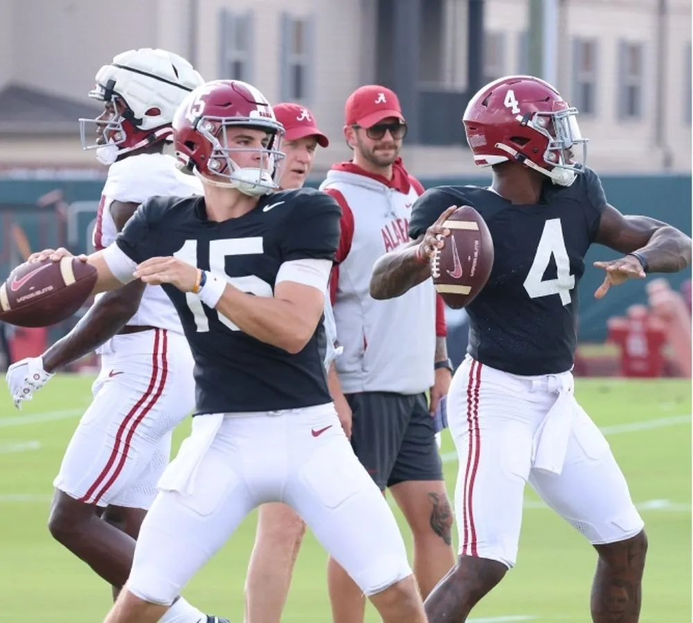 What Alabama football’s Ty Simpson learned from Jalen Milroe