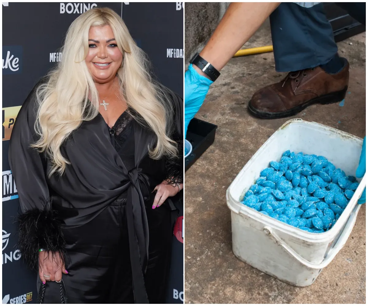 ‘Genuinely terrified’ – Gemma Collins calls in police after being sent RAT POISON and sinister glitter-covered note in hate mail horror as she ramps up security at Essex mansion with 24-hour dog patrols - suong