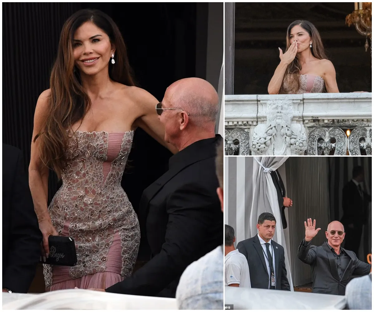 ‘He’s transformed my life’ – Jeff Bezos and Lauren Sanchez enter day three of their £40million wedding extravaganza with canal kisses, diamond upgrades and 200 A-list guests as Venice is taken over by the £177billion groom - suong