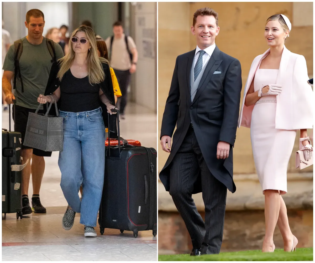 ‘Very difficult period for both’ – Holly Valance seen without wedding ring for first time after split from £1billion property tycoon Nick Candy as she touches down in London clutching £2,500 Dior bag and keeps silent on 13-year marriage collapse - suong