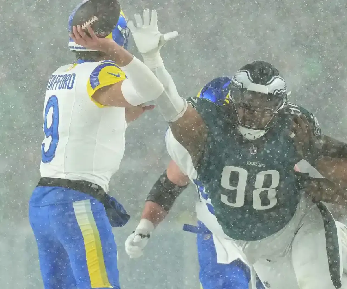 ‘We didn’t blitz once in the Super Bowl’ – Why Eagles’ No. 2 defensive line ranking for 2025 should terrify the NFL as Jalen Carter leads a fearsome new era without Sweat, Graham or Williams - suong