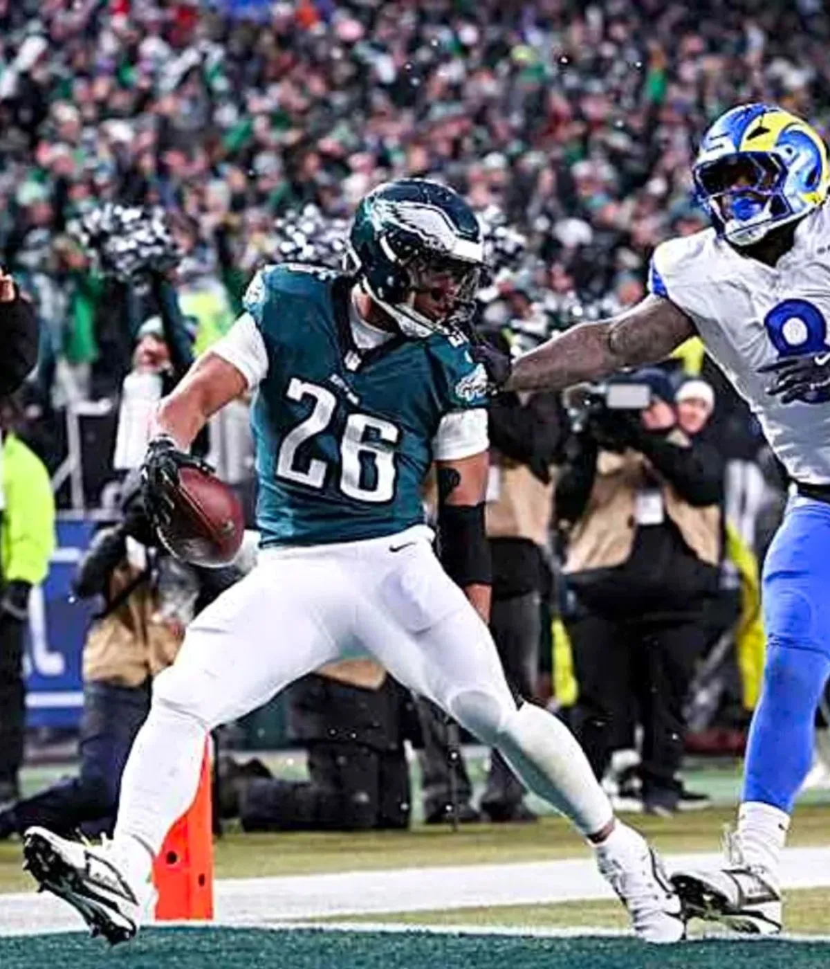 Jared Verse back again talking about Eagles fans (but tells his true feelings)