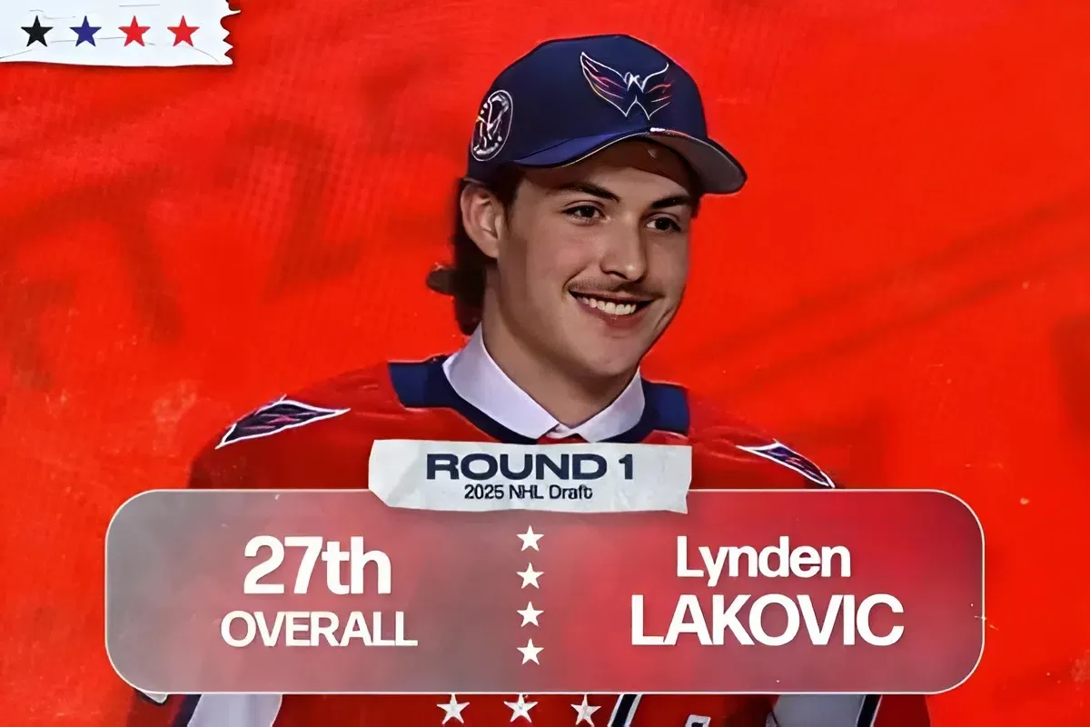 Lynden Lakovic Overjoyed to Be Capitals' First-Round Pick in 2025 NHL Draft: ‘Words Can’t Really Express How Happy I Am’ trucc