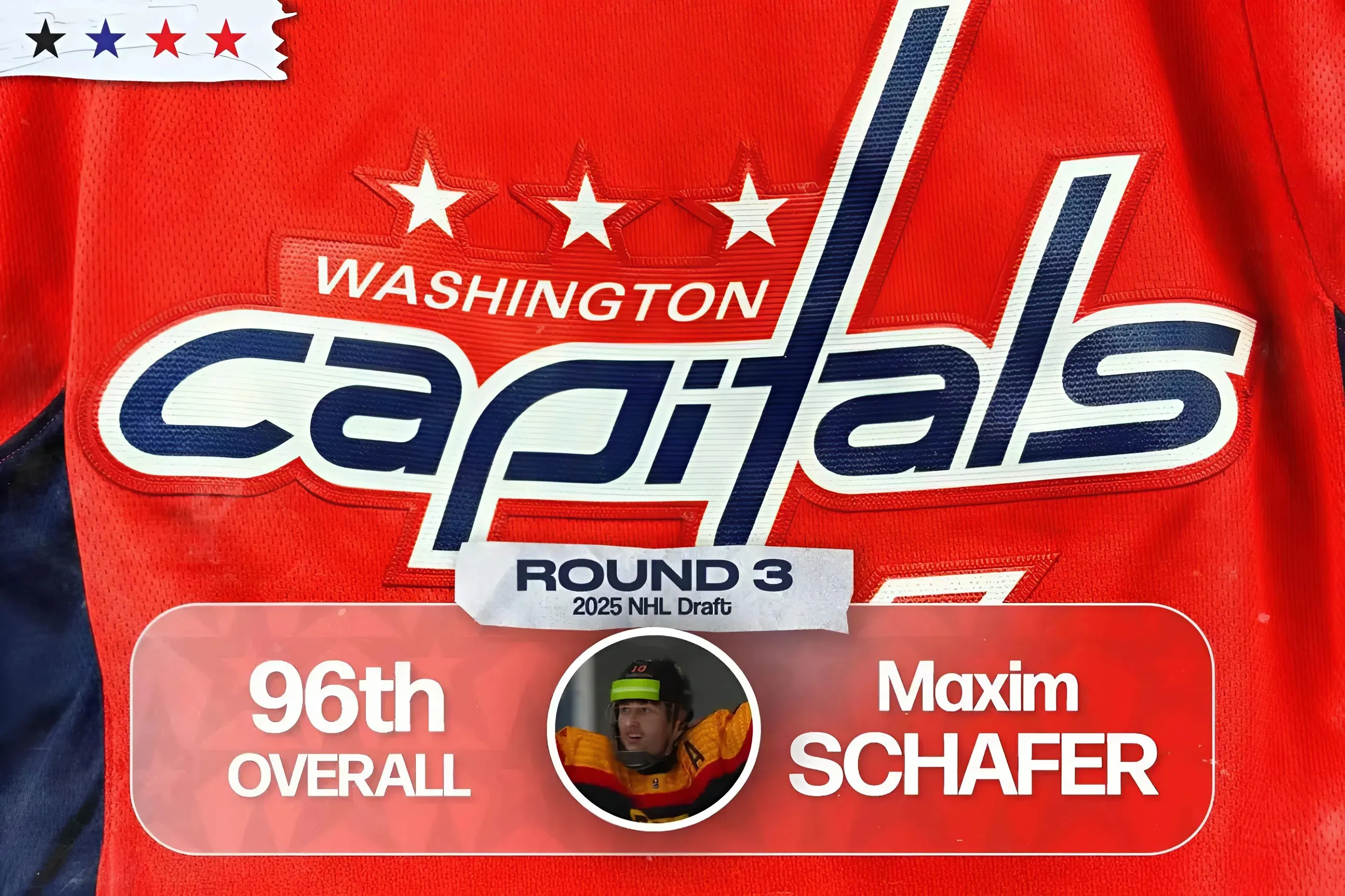Washington Capitals Snag German Winger Maxim Schafer in Third Round of 2025 NHL Draft trucc