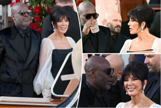 Kris Jenner, boyfriend Corey Gamble have tense exchange over water taxi after Bezos wedding: lip reader