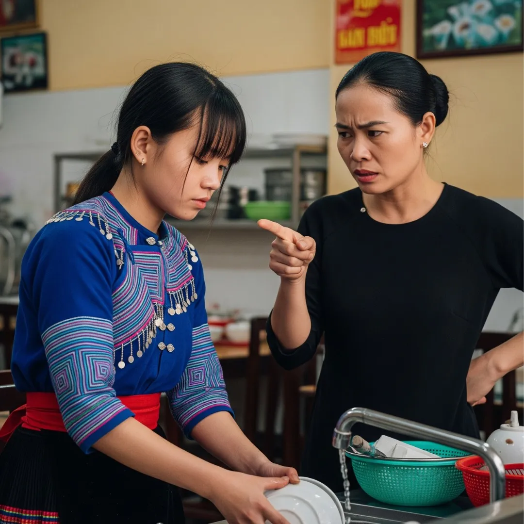 Cô gái dân tộc từ Cao Bằng xuống Hà Nội học, hôm đi làm thêm, cô bị chủ mắng như tát nước, chỉ 3 ngày sau bà hối hận không kịp