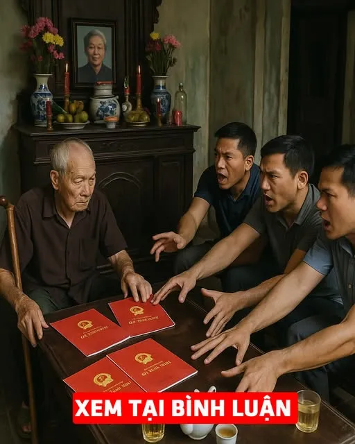 Thân già này để lại 4 quyển sổ đỏ chia đều cho 4 người con trai, không ngờ đêm cuối cả 4 đứa bấm chuông cùng lúc tìm tôi