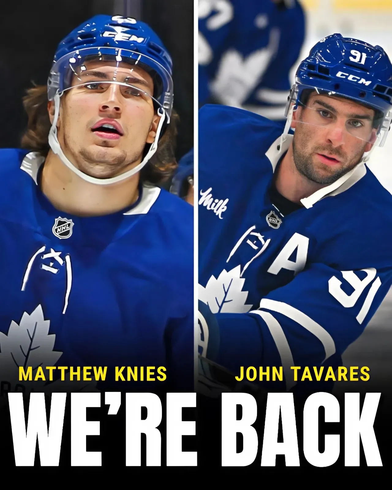 Knies, Tavares’ loyalty is a DNA change that brightens Leafs’ short and long-term outlook Knies, Tavares’ loyalty is a DNA change that brightens Leafs’ short and long-term outlook