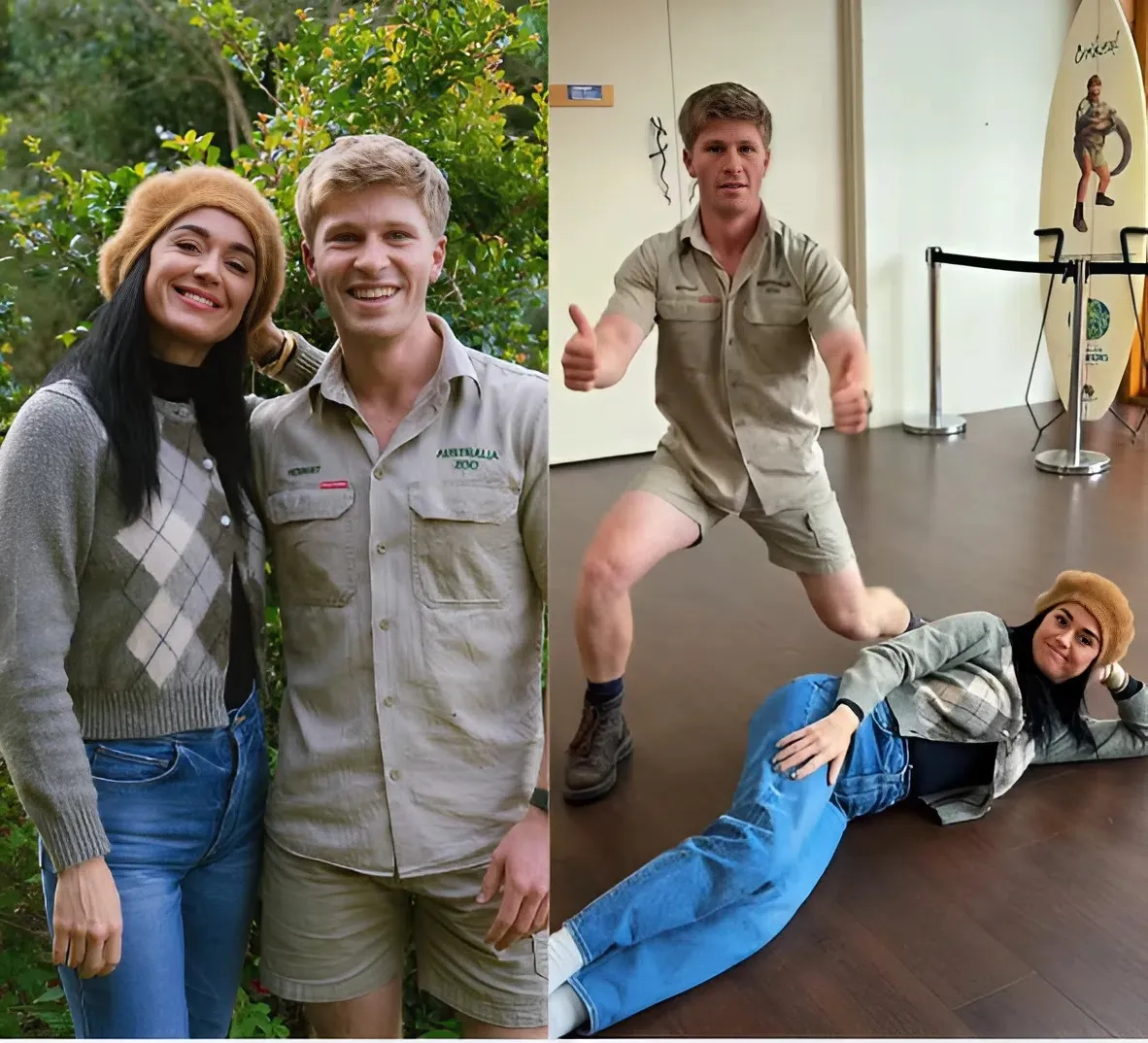 'DWTS' Contestant Robert Irwin Turns Heads During 'Practice Run' with Pop Star