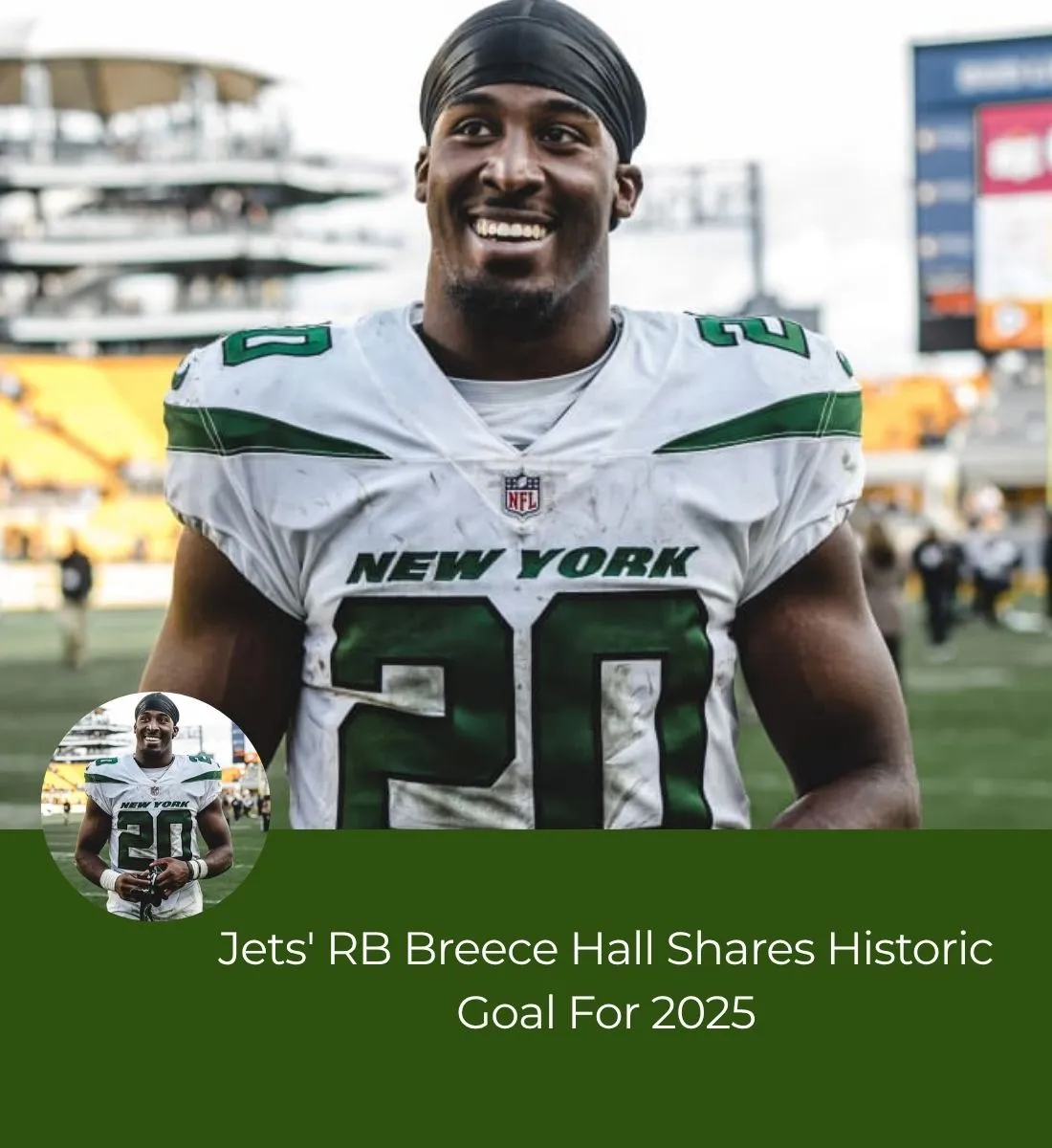 Jets' RB Breece Hall Shares Historic Goal For 2025