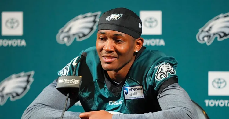 DeVonta Smith Reveals The Eagles Rookie Who Stood Out Most This Spring