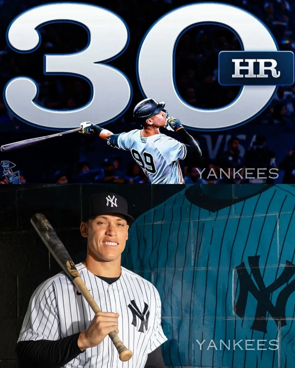 Aaron Judge joins legendary company with 30th HR of season