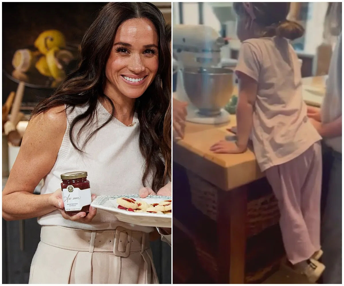 ‘Inspired by Meghan’s home recipe’ – but made 2,000 miles away on an industrial estate Meghan Markle’s £6.50-a-jar ‘crafted’ raspberry jam exposed as mass-produced by US food giant behind Bridgerton preserves and her £20 honey - suong