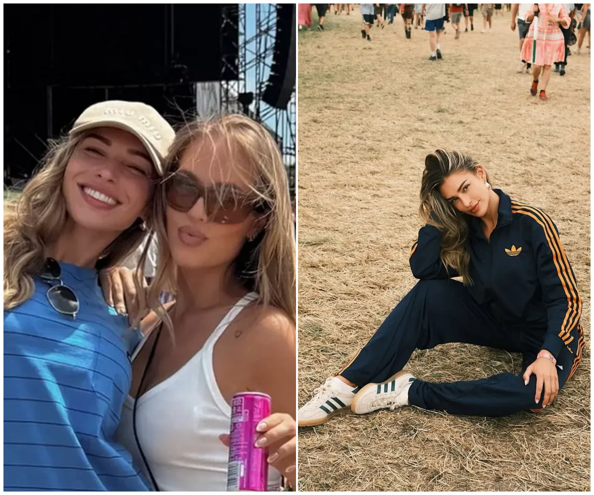 ‘This ain’t Coachella’ – Zara McDermott sparks backlash after posing with Louis Tomlinson’s sister at Glastonbury as fans slam her ‘wrong vibe’ outfit and call her festival photos ‘secondhand embarrassment’ - suong