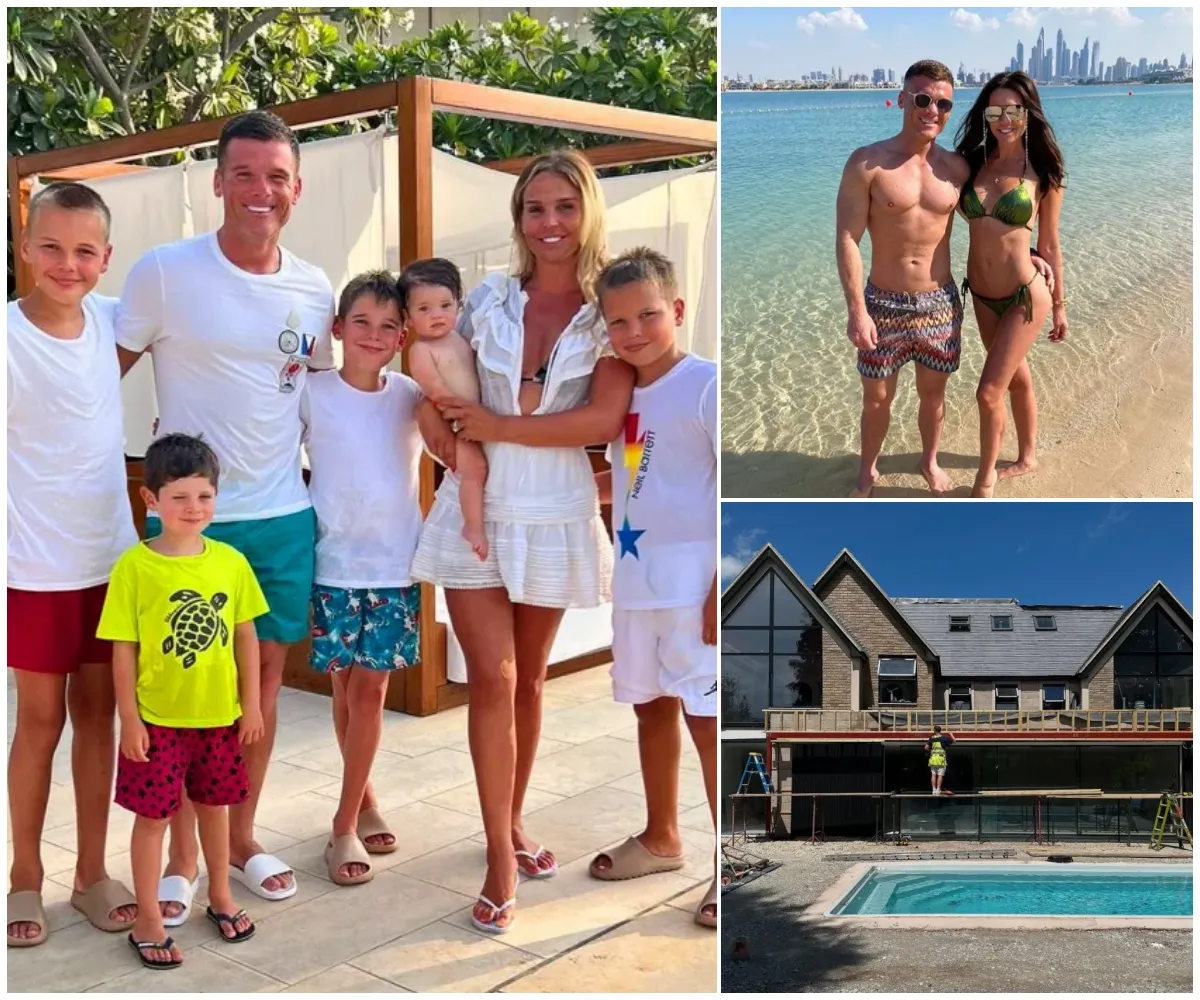 ‘Harder than childbirth’ – Danielle Lloyd unveils her £1.8million dream mansion with huge swimming pool after emotional cancer battle as she admits building it pushed her to the edge - suong