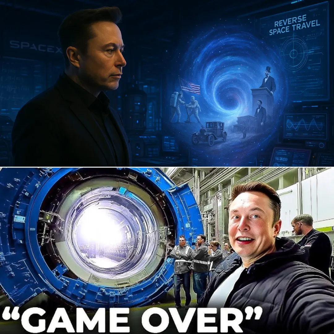 SpaceX is secretly developing 'reverse space travel' technology to recreate the past
