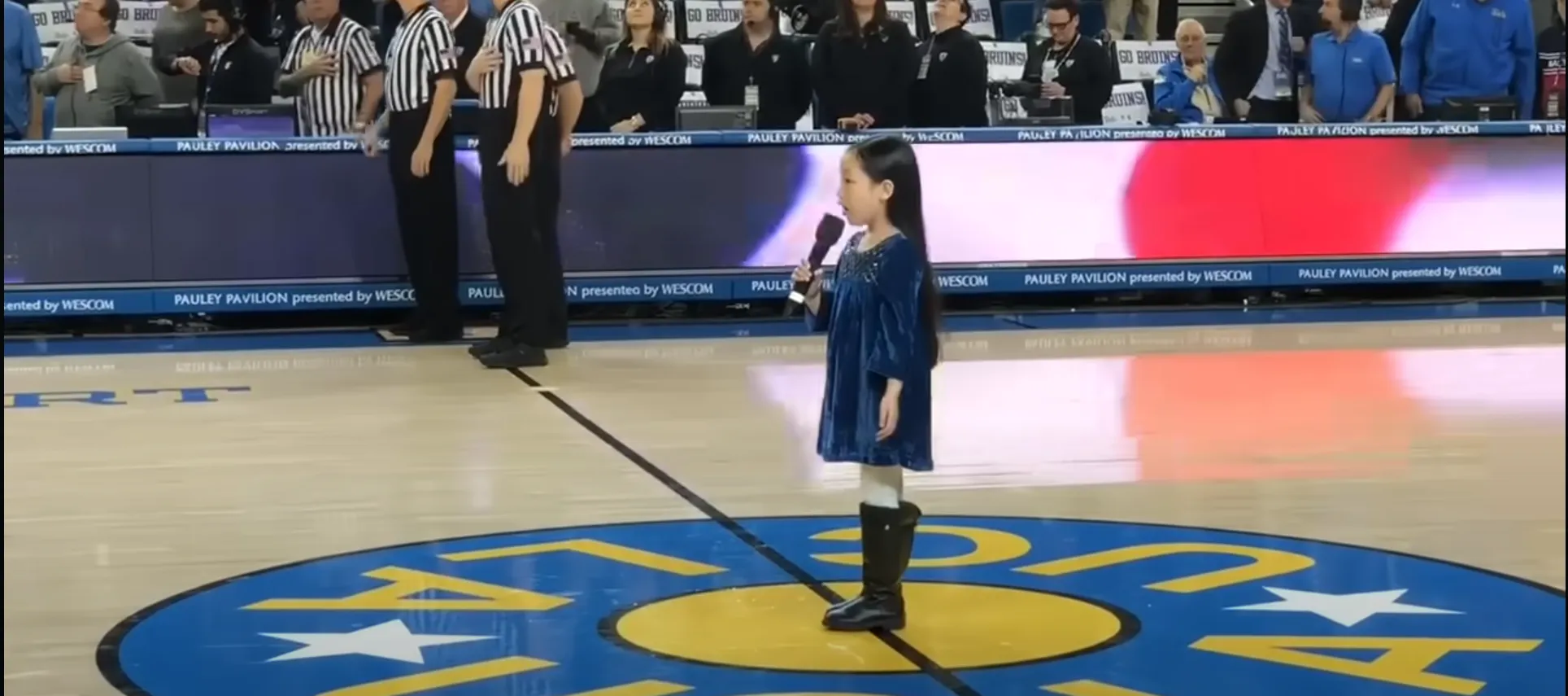 Malea Emma Delivers Show-Stopping National Anthem Performance at UCLA Men’s Basketball Game