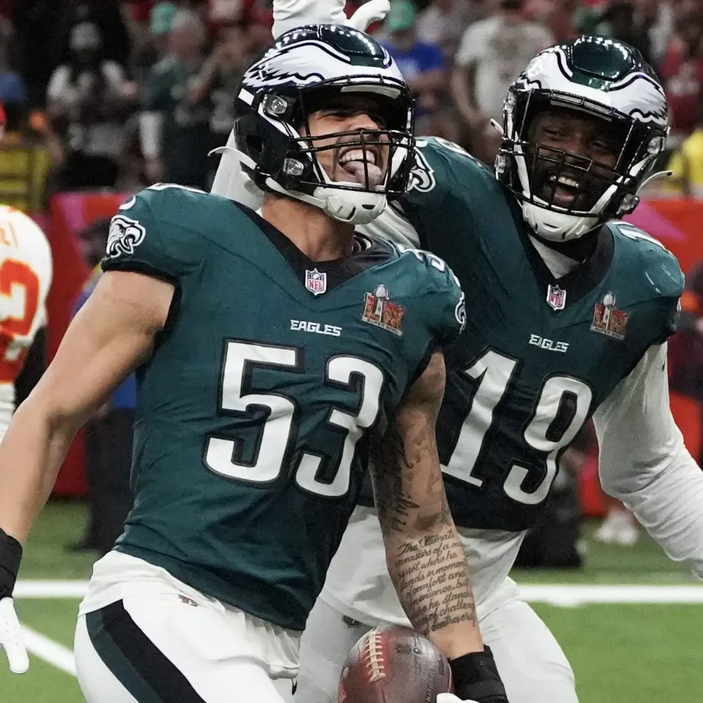 ‘I want to change games’ – Eagles rookie Jihaad Campbell opens up on dream NFL debut, his role in Vic Fangio’s defense and why he’s ready to become Philadelphia’s next game-wrecking weapon - suong