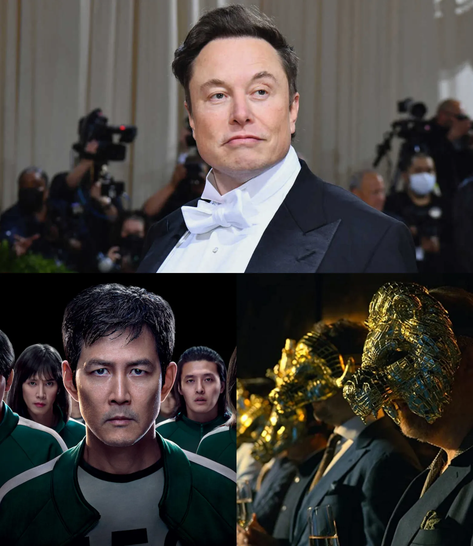 Elon Musk Inspired the Masked VIP Villains in Squid Game, Says Creator of Hit Netflix Series