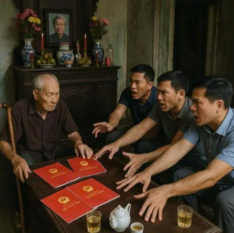 Thân già này để lại 4 quyển sổ đỏ chia đều cho 4 người con trai, không ngờ đêm cuối cả 4 đứa bấm chuông cùng lúc tìm tôi