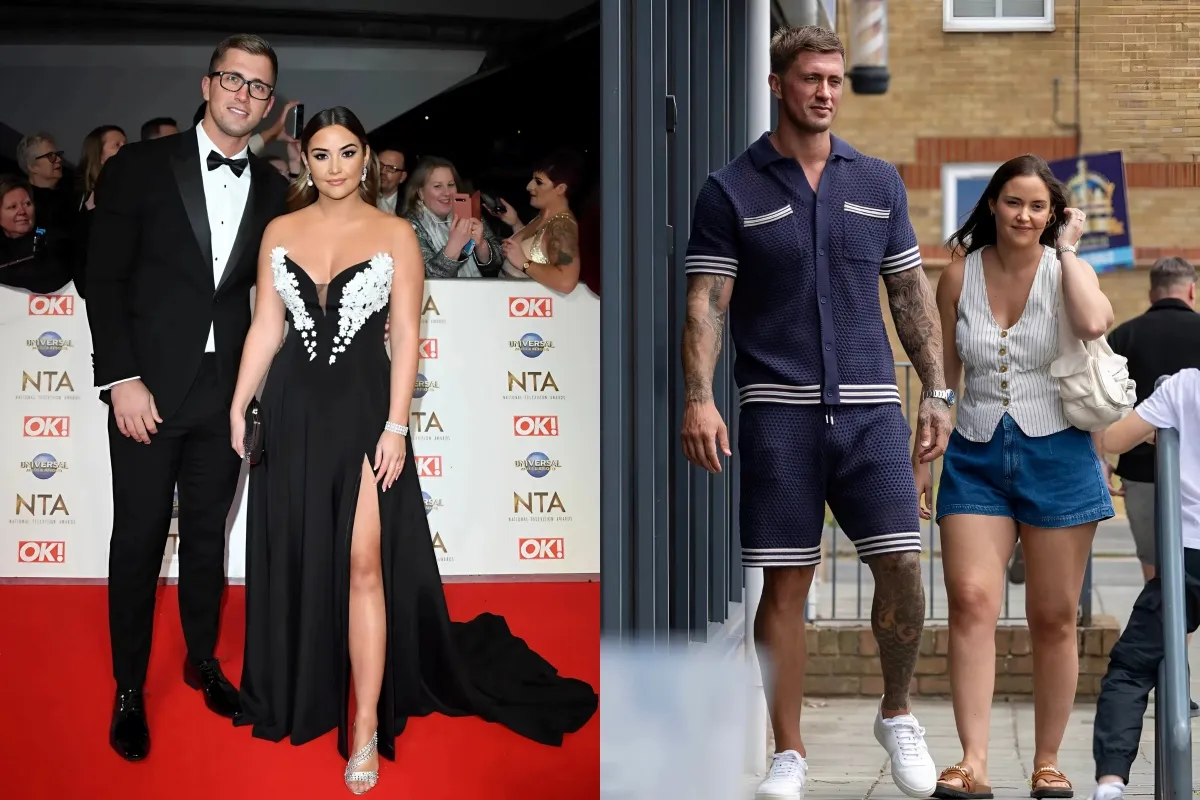 Jacqueline Jossa proudly supports husband Dan Osborne as he opens new tanning salon after marriage woes liennhi