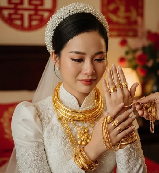 Ham lấy chồng đại gia, ngày cưới tôi đeo vàng kín cổ, ai ngờ trong đêm tân hôn…