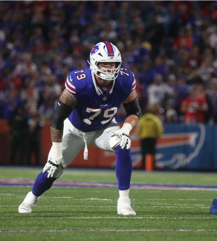 Spencer Brown excited to play in Bills' new Highmark Stadium for one main reason