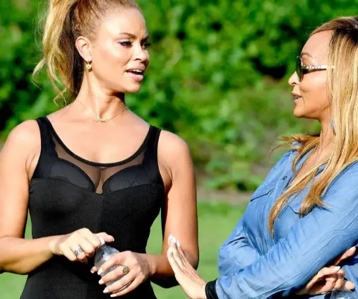 Karen Huger throws shade at Gizelle Bryant, alleges that castmate’s brand EveryHue Beauty has been liquidated