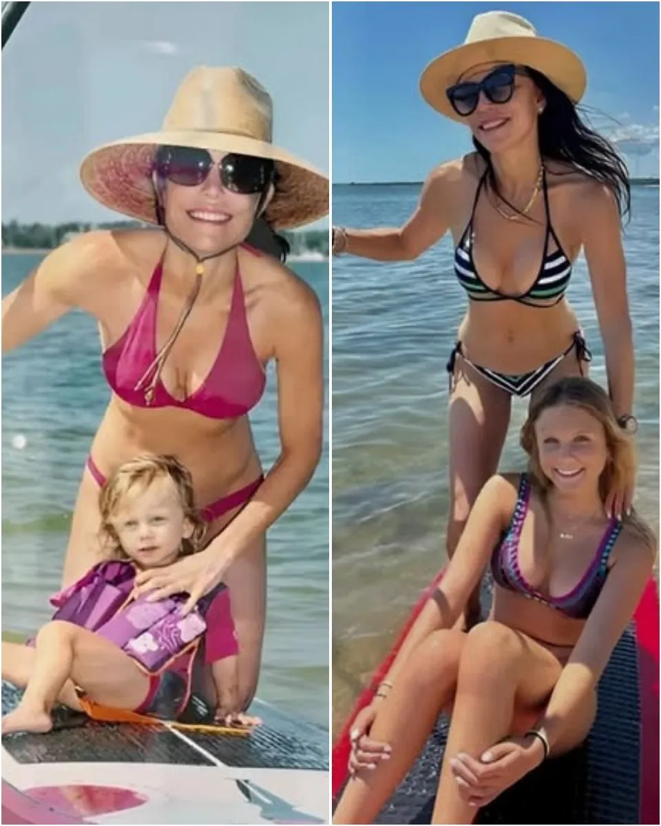 Bethenny Frankel Recreates Paddleboard Photo with Daughter Bryn as She Embraces Bikini Season