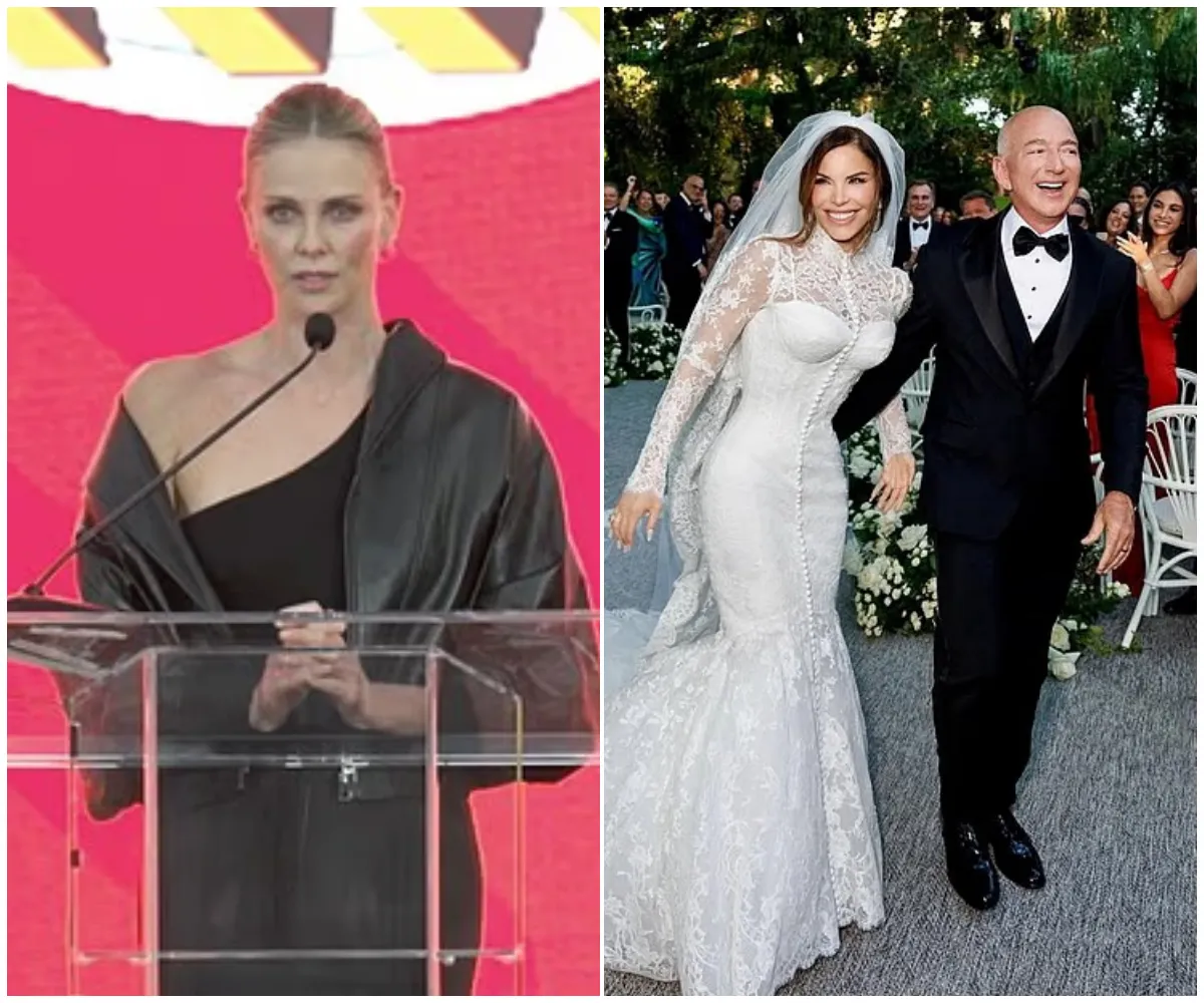 ‘They suck and we’re cool’ – Charlize Theron sparks furious backlash after torching Jeff Bezos and Lauren Sanchez’s $50million wedding as fans accuse her of being ‘jealous’, ‘bitter’ and ‘super woke’- suong