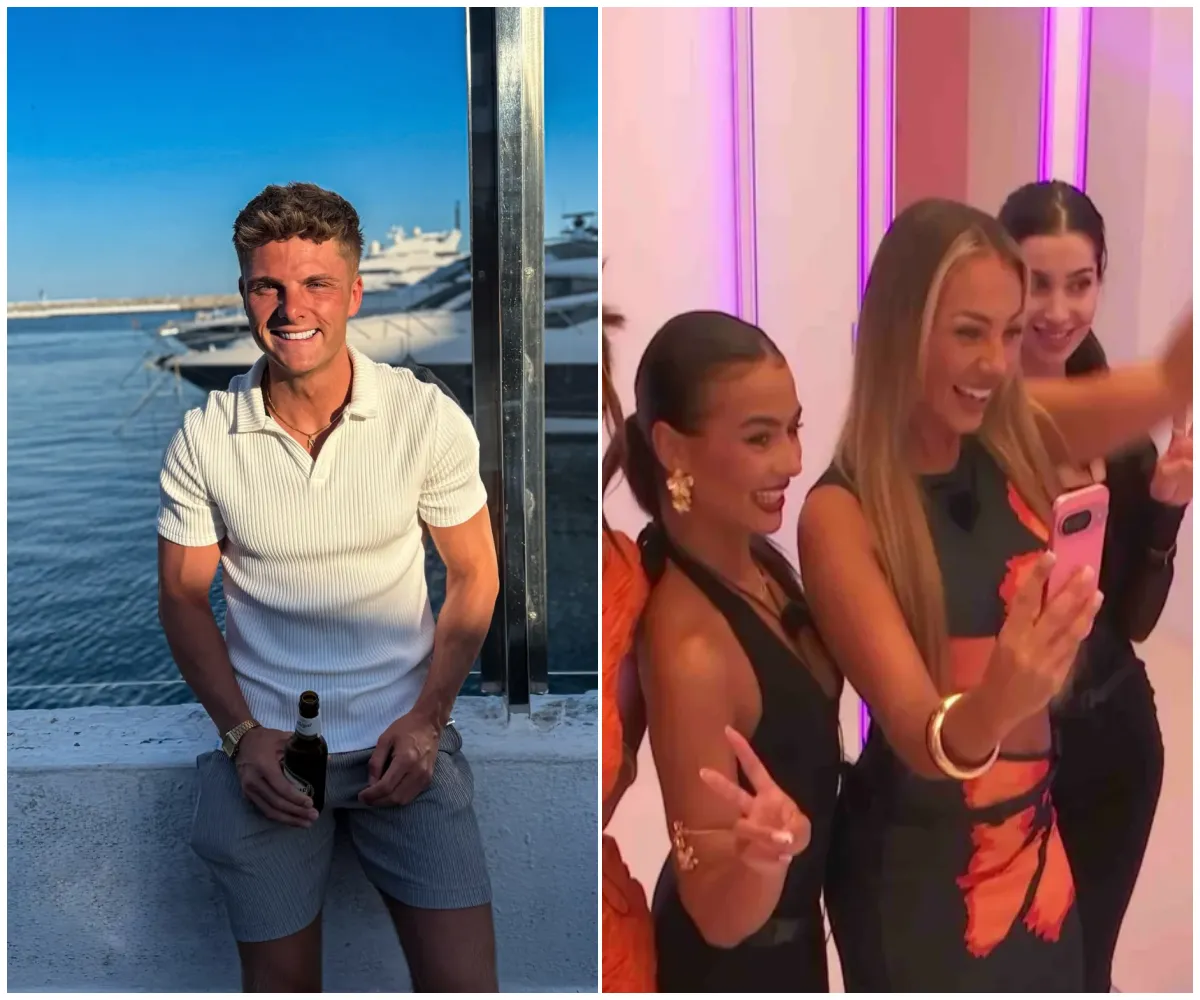 ‘The villa is a bombshells paradise right now’ – Love Island rocked as ripped gym hunk Ryan Bannister and mystery girl make surprise entrance just hours after emotional dumping leaves couples scrambling - suong