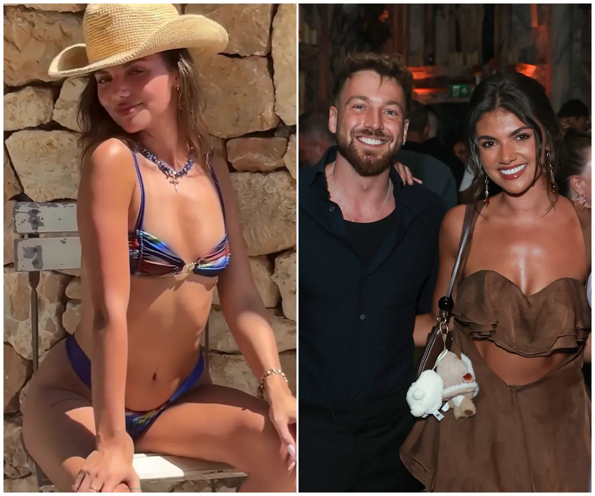‘Lady in red’ – Love Island’s Samie Elishi stuns in barely-there bikini on Ibiza girls’ getaway just days after shock split from Sam Thompson and reveals glowing new look post-breakup - suong