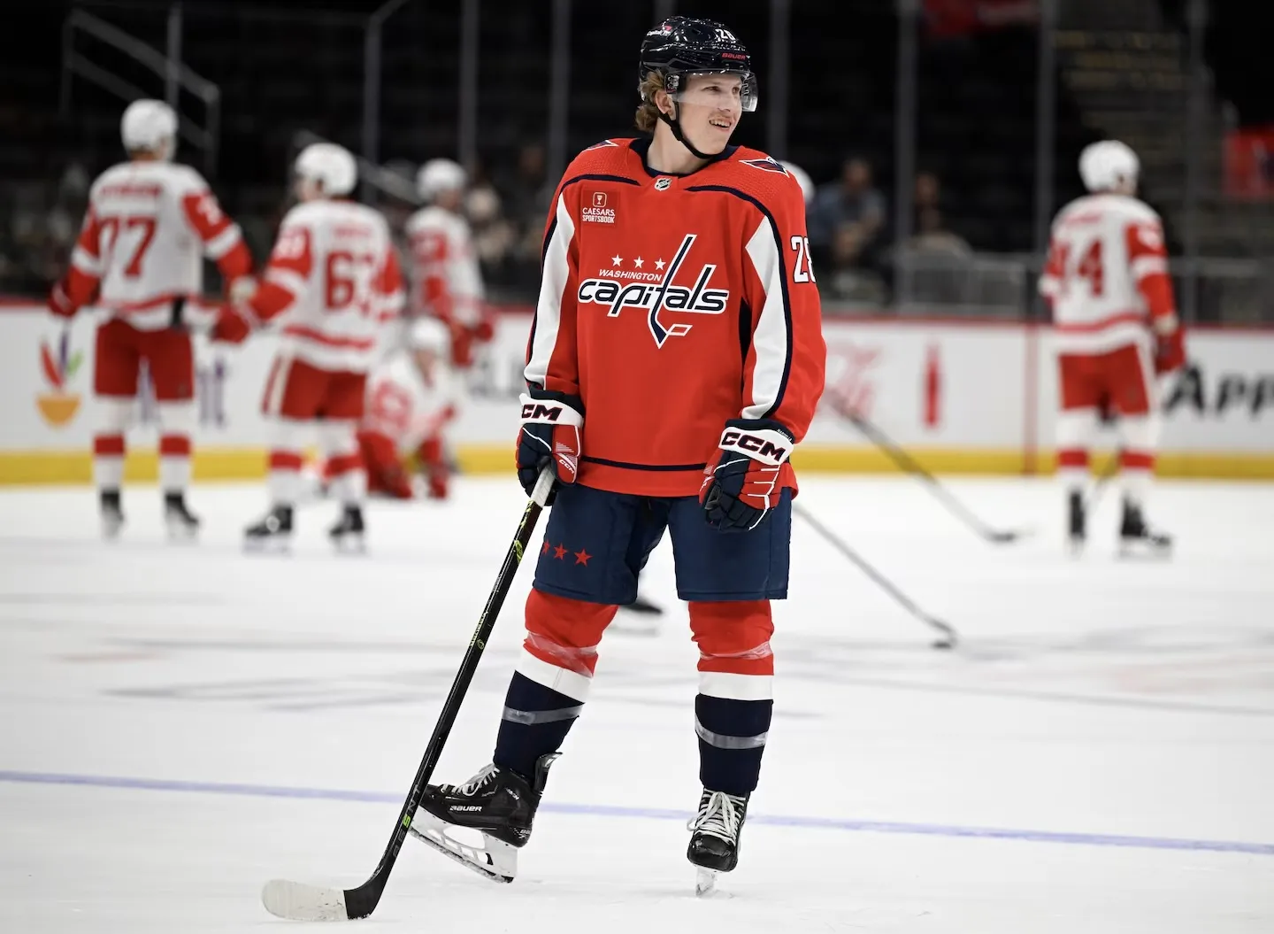 Andrew Cristall could make Capitals if he repeats last year’s training camp performance: ‘We’re going to see Andrew playing NHL games sooner rather than later’