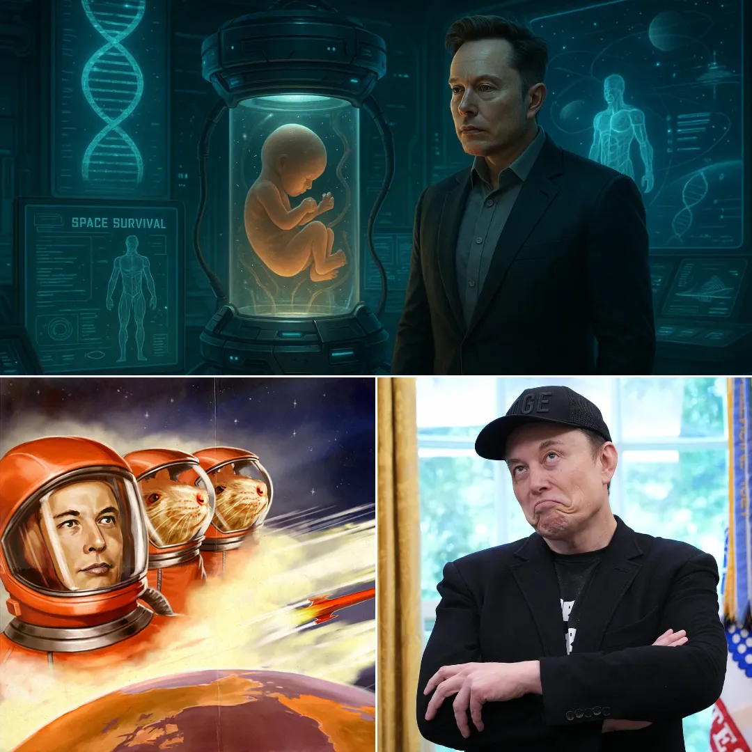 Elon Musk's Secret Cosmic Experiment to Create Superhumans Capable of Surviving in Space