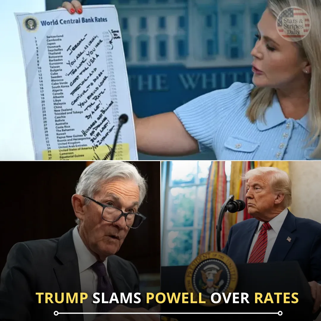 Trump Blasts Jerome Powell Over High Interest Rates