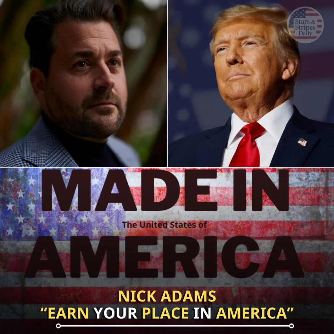 Nick Adams Delivers Powerful Message: Earn Your Place in America