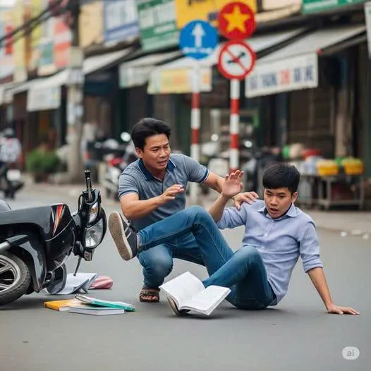 Nam ho/ả/ng lo/ạ/n, g;;à;;o lên: “Bố ơi! Bố ơi đừng b;ỏ con! Con còn phải thi…”