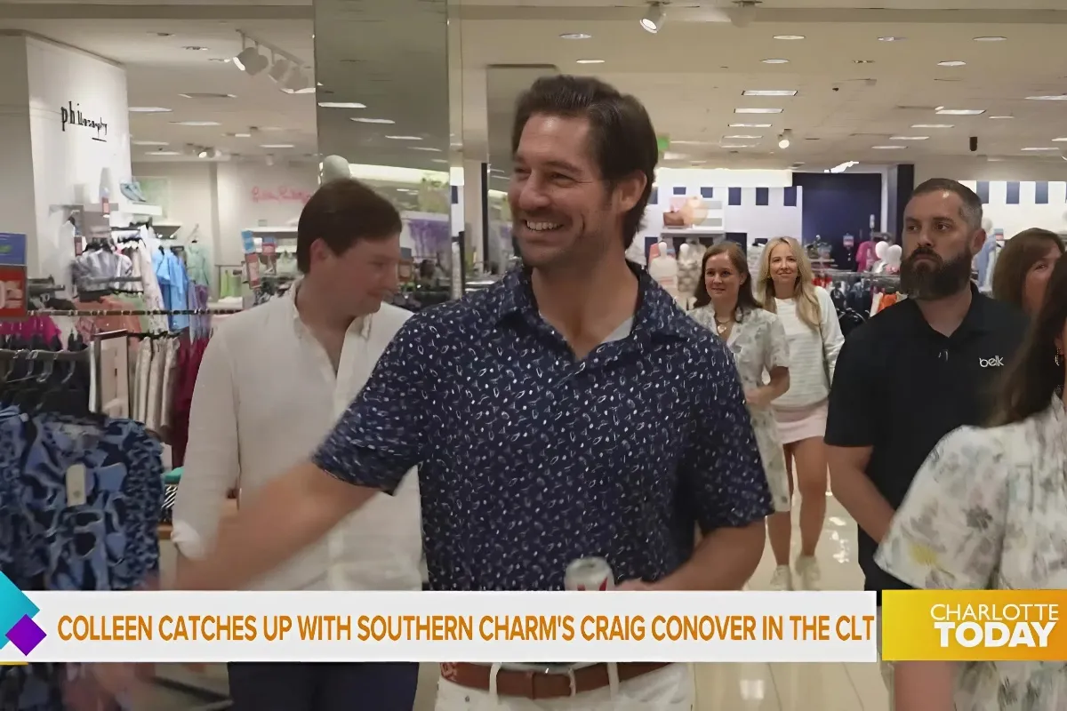 Craig Conover Elevates Southern Charm and Style at Belk, SouthPark Mall Appearance - lulu