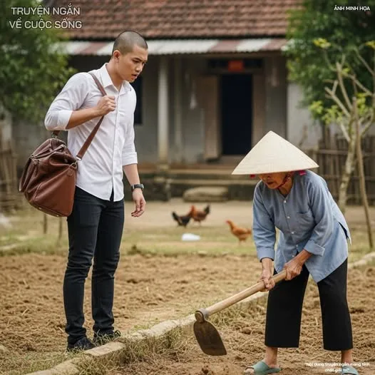 Tưởng mẹ sống đủ đầy nhờ tiền gửi về, con trai ch-ết l-ặng khi bất ngờ về quê và thấy cảnh mẹ làm việc c-ực nh-ọc...