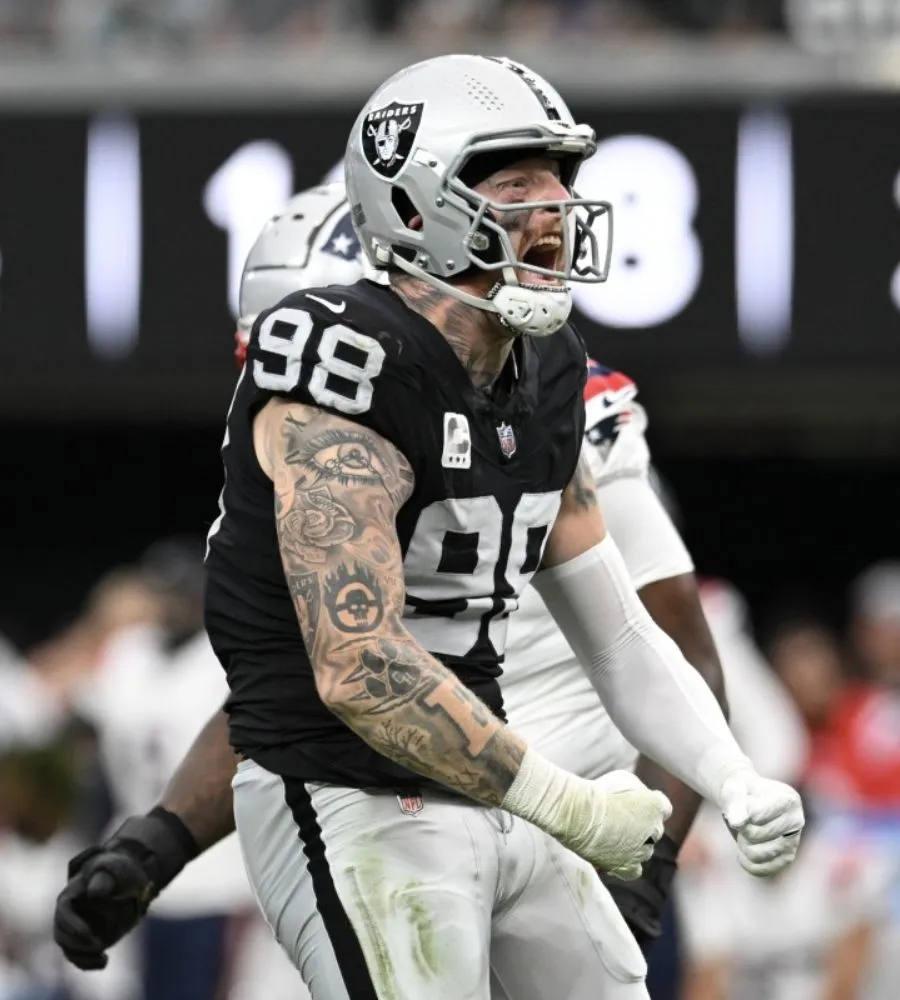Raiders' Maxx Crosby laughably trails rival DE in latest player rankings