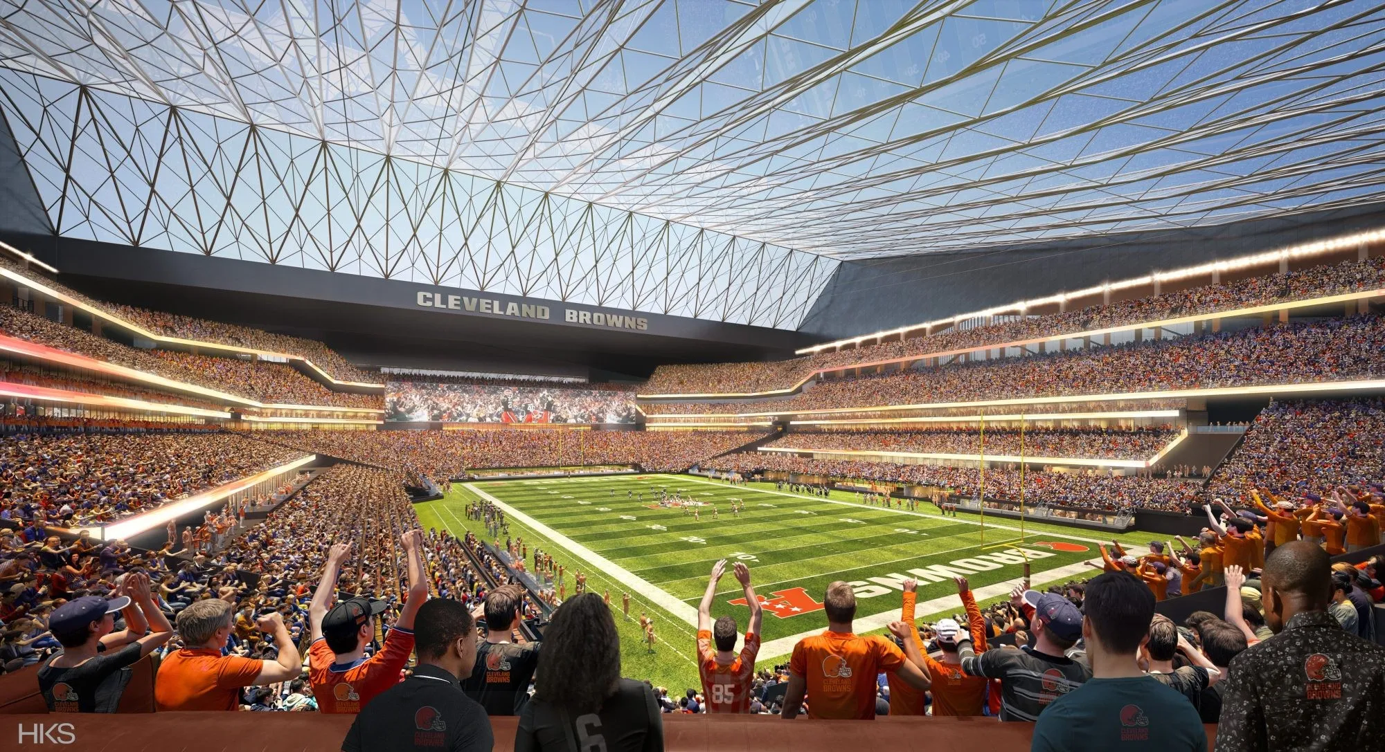 Cleveland Mayor Justin Bibb isn’t happy about the Browns’ relocation to Brook Park
