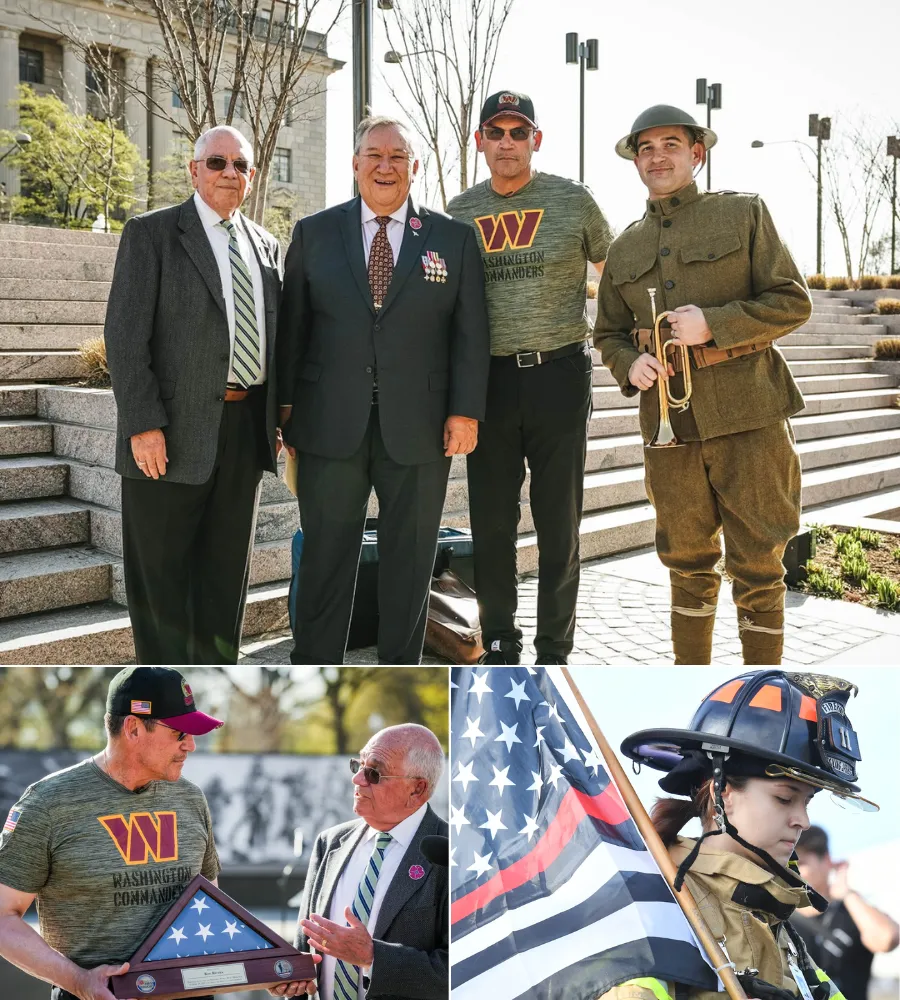 Commanders Shine Spotlights on Heroic First Responders in Poignant D.C. Tribute