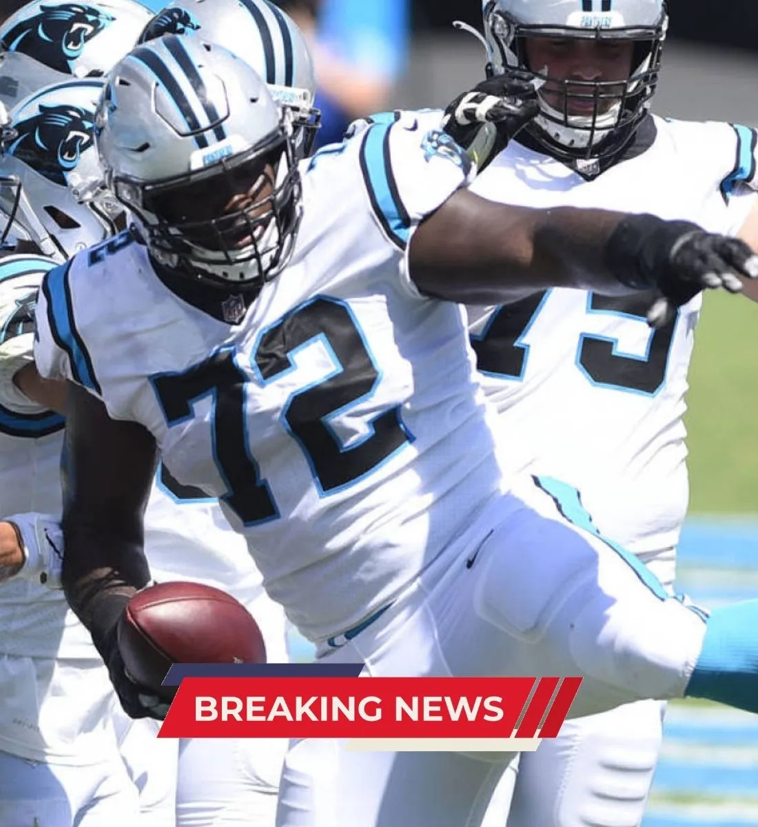 RT Taylor Moton hopes to finish career with Panthers