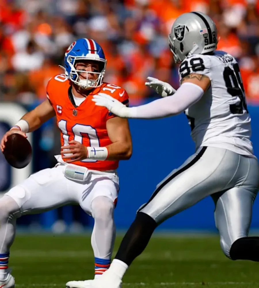 Raiders fans can only laugh as Bo Nix hype takes on life of its own
