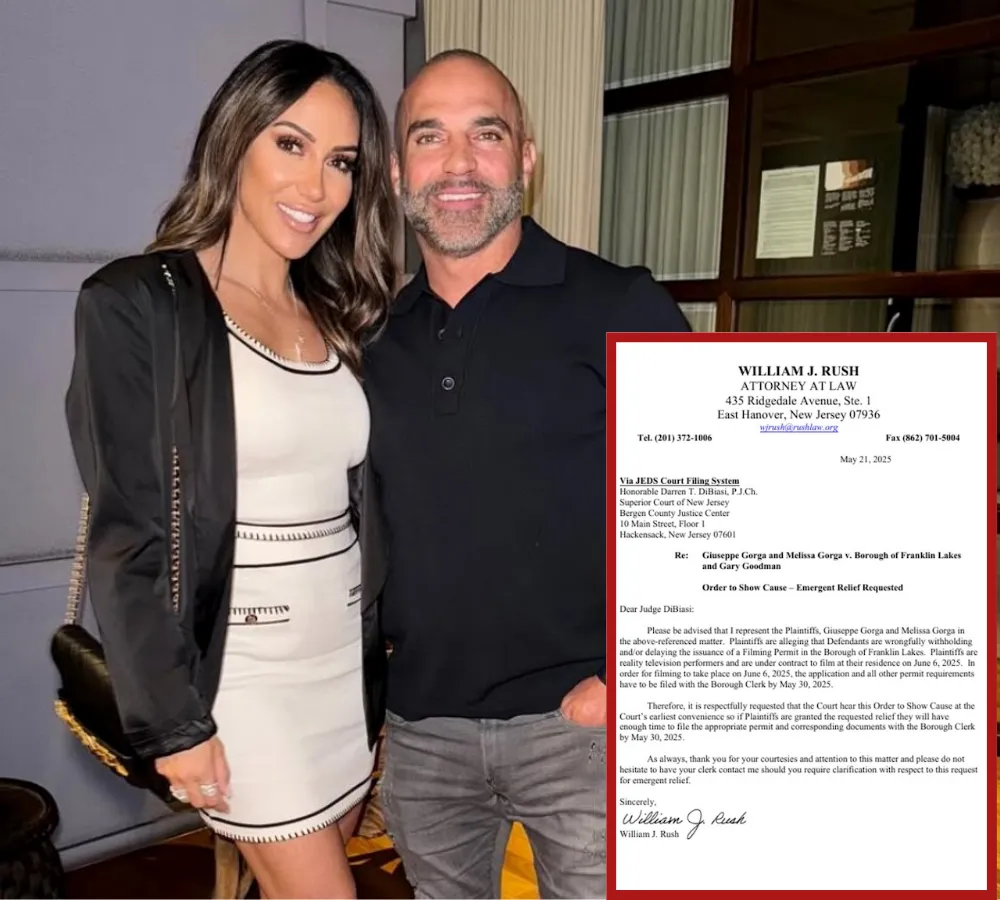 RHONJ’s Melissa and Joe Gorga File Legal Complaint Against Franklin Lakes After Filming Permit is Delayed Amid Wife Swap Rumors, Is Their Role on Bravo’s New Show in Jeopardy?