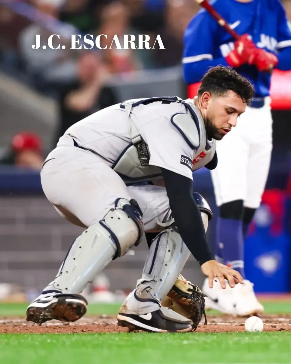 J.C. Escarra shoulders burden for costly Yankees catcher’s interference